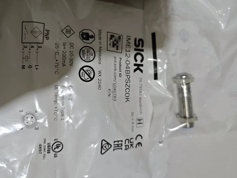 SICK Proximity Sensor IME12-04BPSZCOK thumbnail