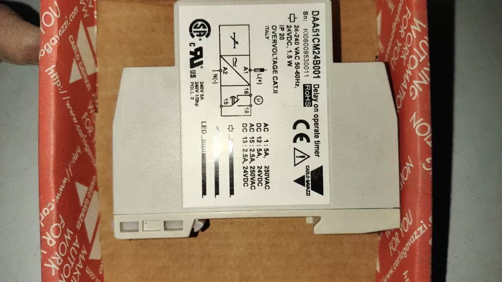 Carlo Gavazzi DAA51CM24B001 Relay thumbnail
