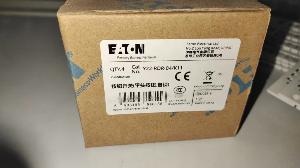 Eaton Y22-RDR-04/K11 Switch