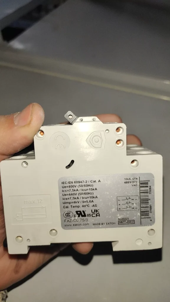 Eaton FAZ-C0.75/3 Circuit Breaker thumbnail