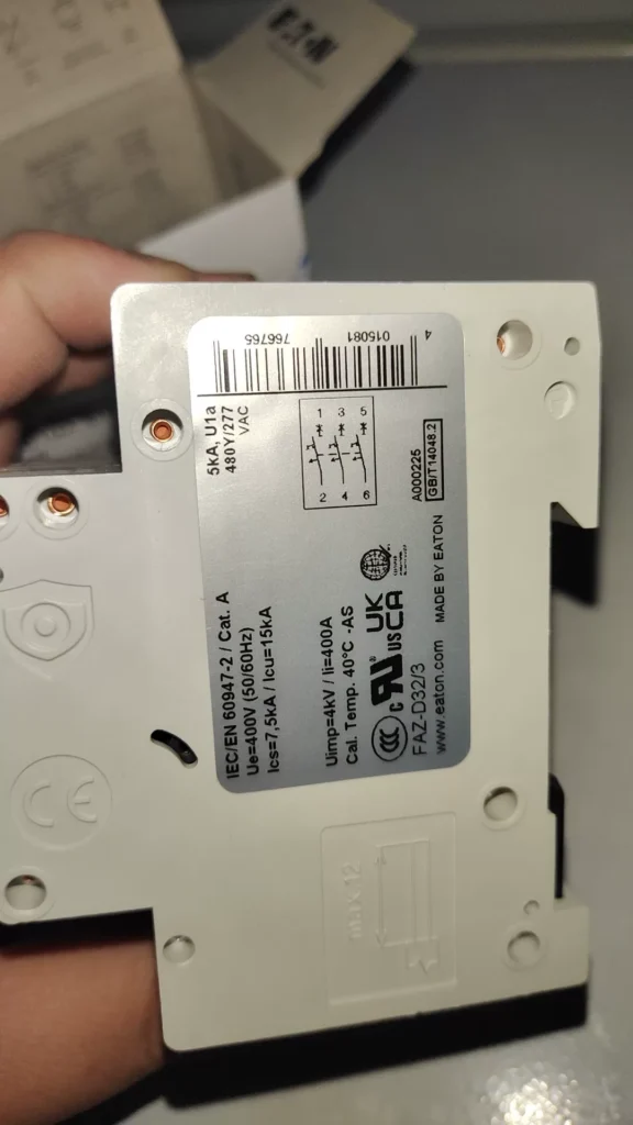 Eaton FAZ-D32/3-AS Circuit Breaker thumbnail