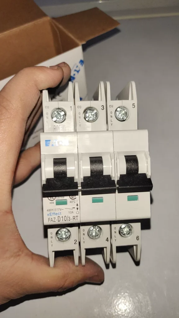 Eaton FAZ-D10/3-RT Circuit Breaker thumbnail