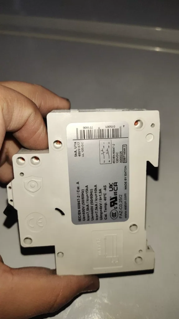 Eaton FAZ-C0,25/2-AS Circuit Breaker thumbnail