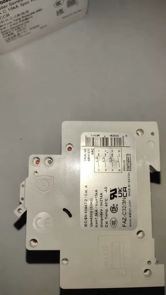 Eaton FAZ-C32/3N-AS Circuit Breaker thumbnail