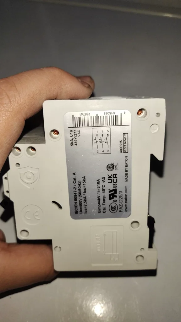 Eaton FAZ-D25/3-AS Circuit Breaker thumbnail