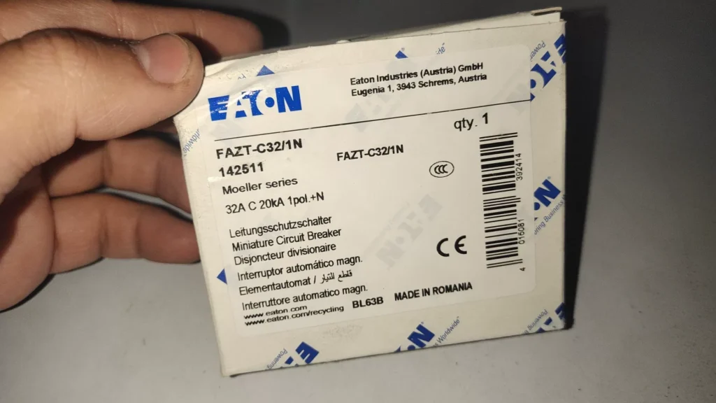 Eaton FAZT-C32/1N Circuit Breaker