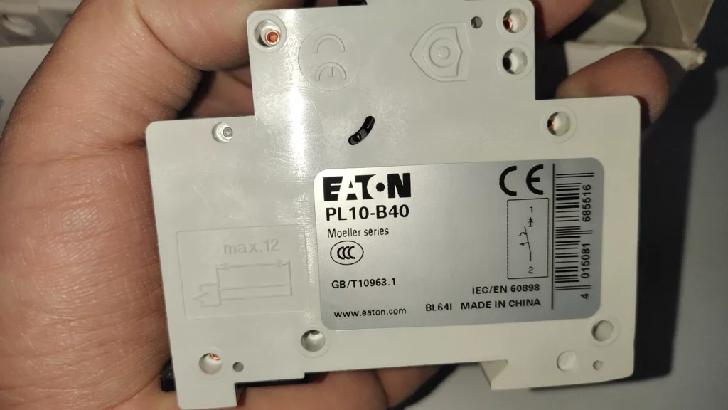 Eaton PL10-B40 Circuit Breaker thumbnail