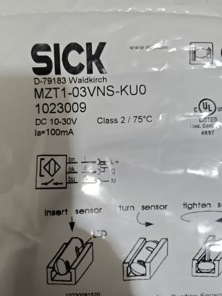 SICK Switch MZT1-03VNS-KU0