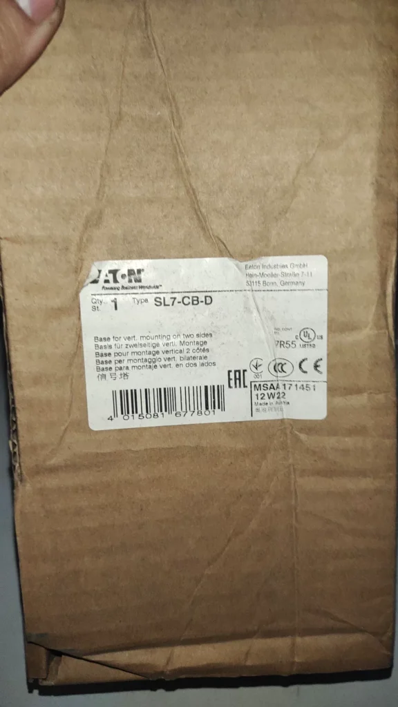 Eaton SL7-CB-D Signal Tower Base