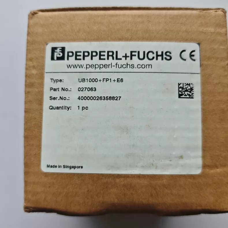 Pepperl+Fuchs Sensor UB1000+FP1+E6 thumbnail