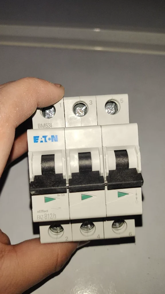 Eaton FAZ-B12/3-AS Circuit Breaker thumbnail