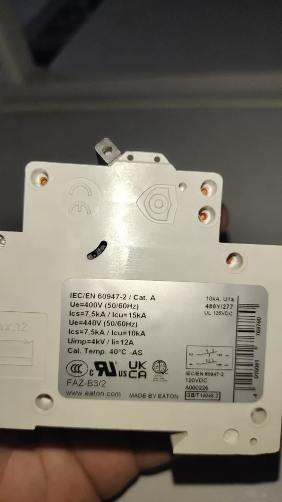 Eaton FAZ-B3/2-AS Circuit Breaker thumbnail