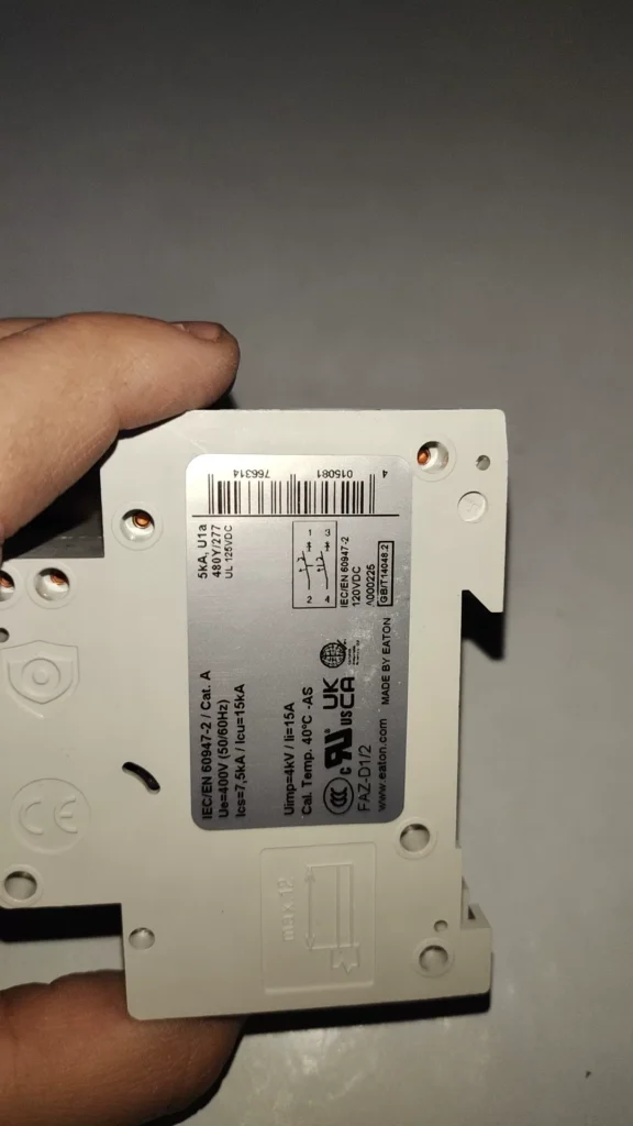 Eaton FAZ-D1/2-AS Circuit Breaker thumbnail