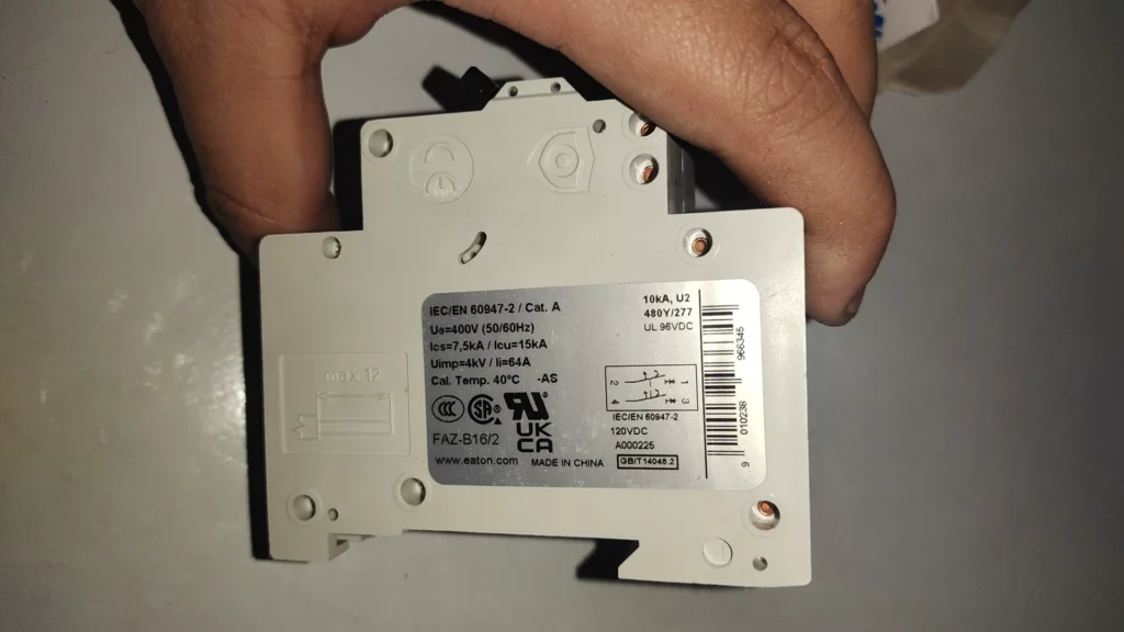 Eaton FAZ-B16/2-AS Circuit Breaker thumbnail