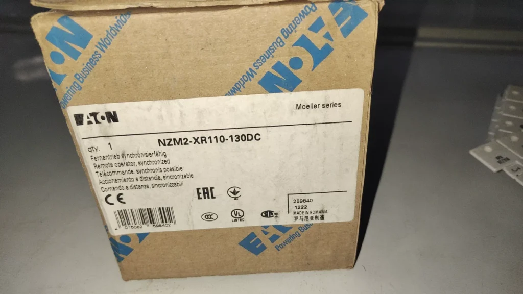 Eaton NZM2-XR110-130DC Motor Operator