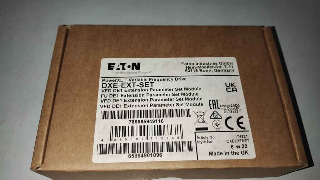 Eaton DXE-EXT-SET Parameter Module