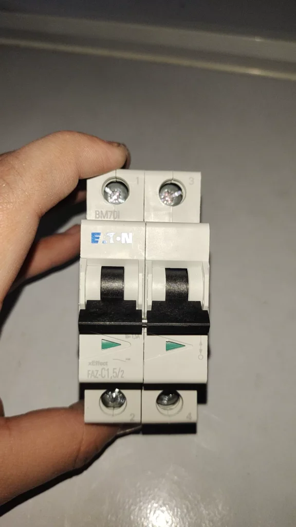 Eaton FAZ-C1,5/2-AS Circuit Breaker thumbnail