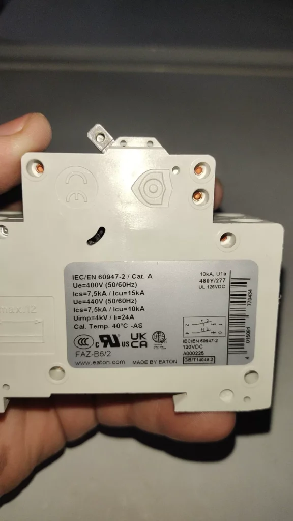 Eaton FAZ-B6/2-AS Circuit Breaker thumbnail