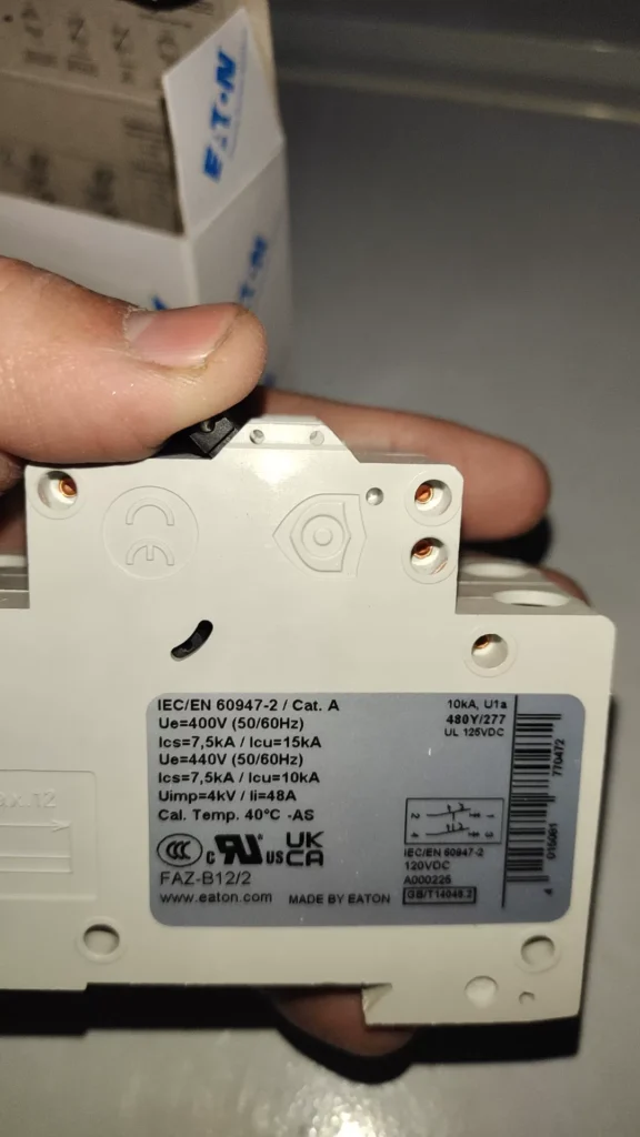 Eaton FAZ-B12/2-AS Circuit Breaker thumbnail