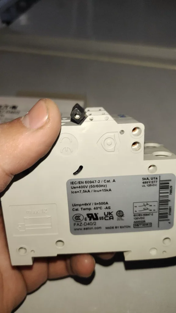 Eaton FAZ-D40/2-AS Circuit Breaker thumbnail