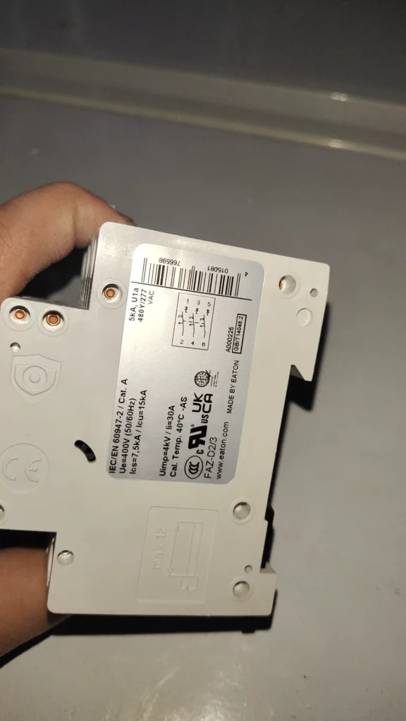 Eaton FAZ-D2/3-AS Circuit Breaker thumbnail