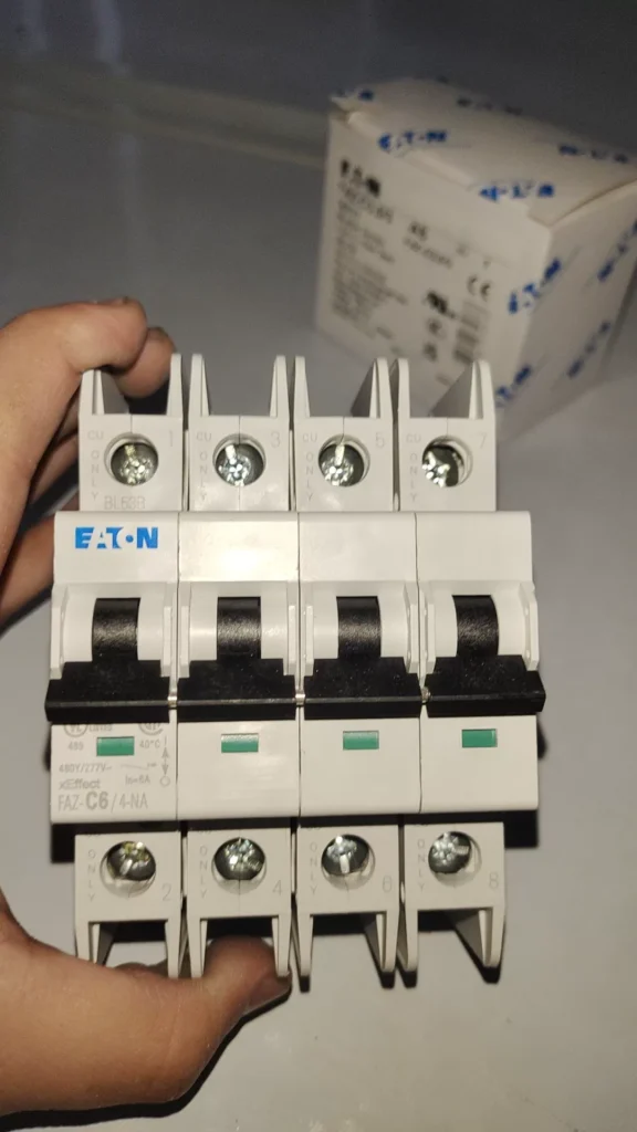 Eaton FAZ-C6/4-NA Circuit Breaker thumbnail