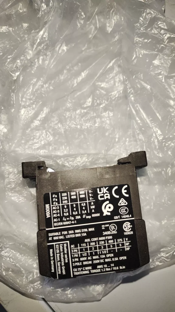 Eaton DILEM-01-G XTMC9A01BD Contactor thumbnail