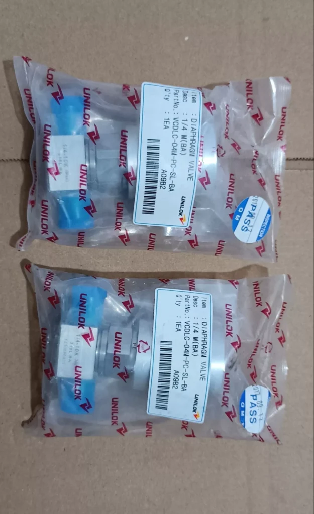 UNILOK VCDLC-04M-PC-SL-BA Diaphragm Valve thumbnail