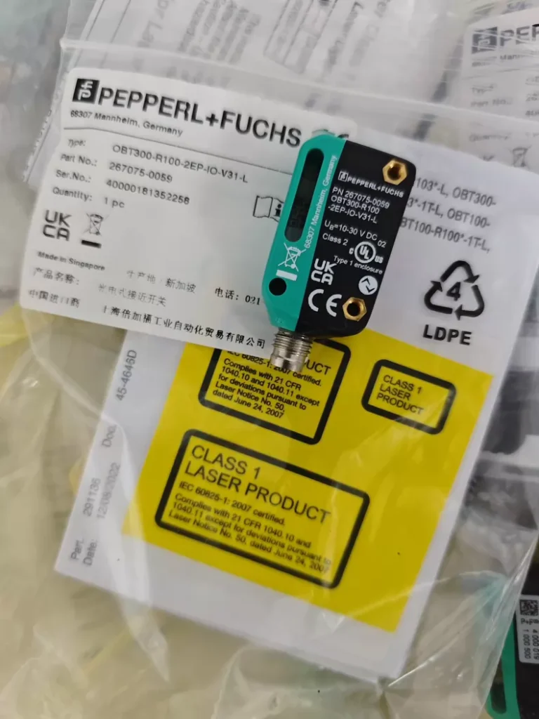 Pepperl+Fuchs Sensor OBT300-R100-2EP-IO-V31-L
