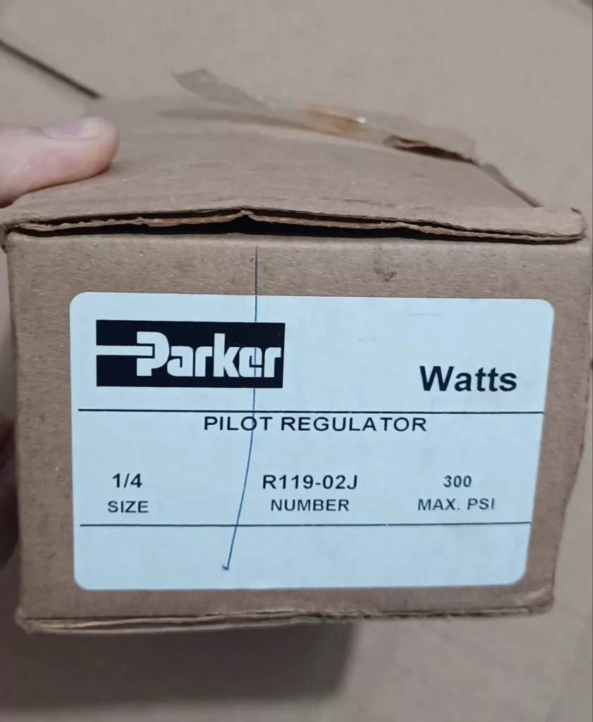 Parker R119-02J Pressure Regulator thumbnail