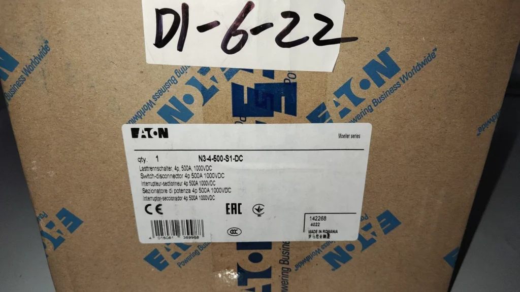 Eaton N3-4-500-S1-DC Sensor