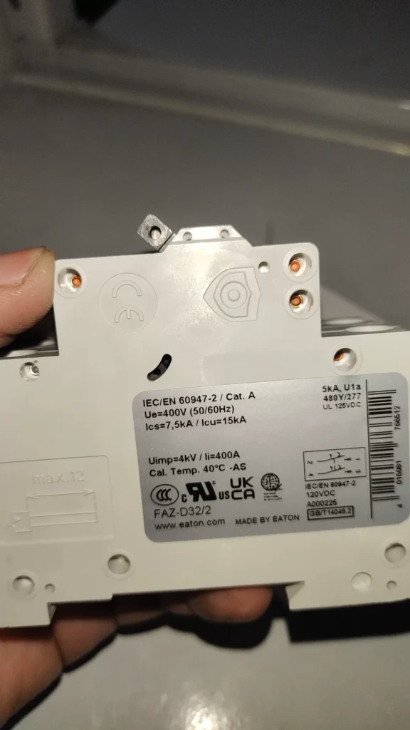 Eaton FAZ-D32/2-AS Circuit Breaker thumbnail