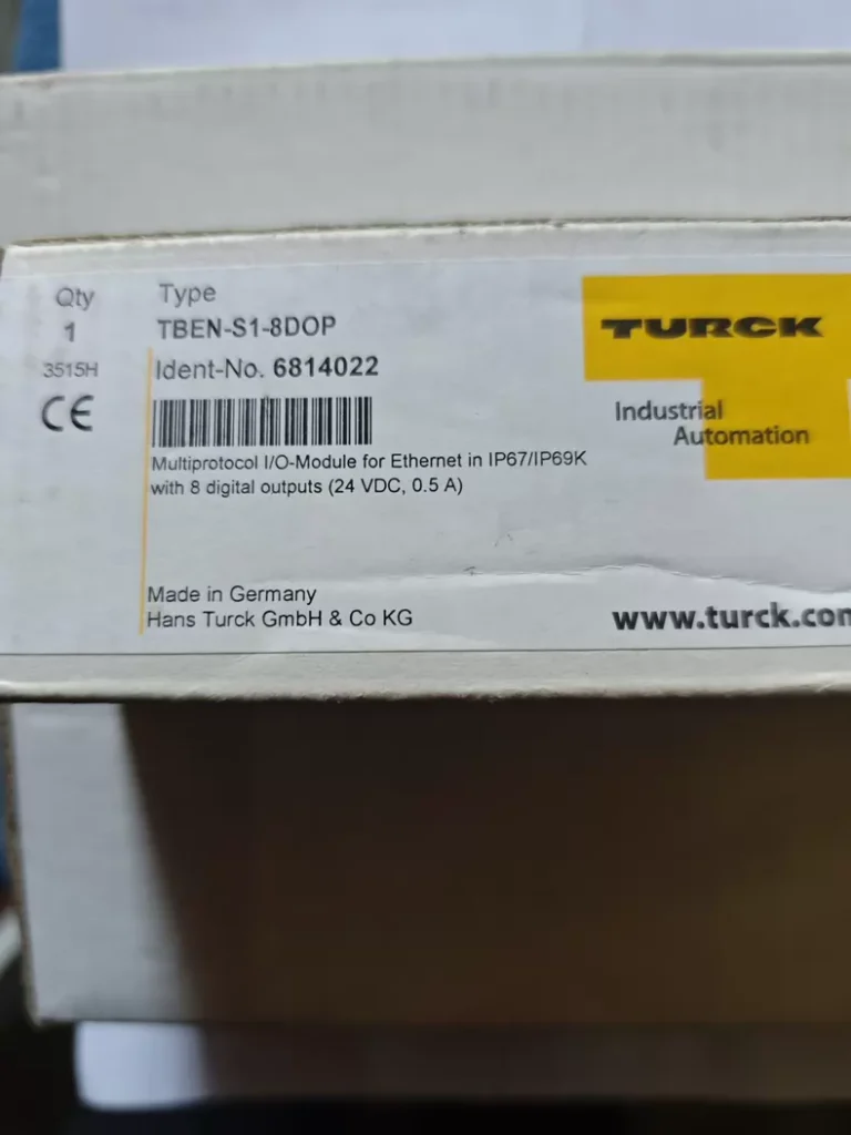 TURCK I/O Module TBEN-S1-8DOP
