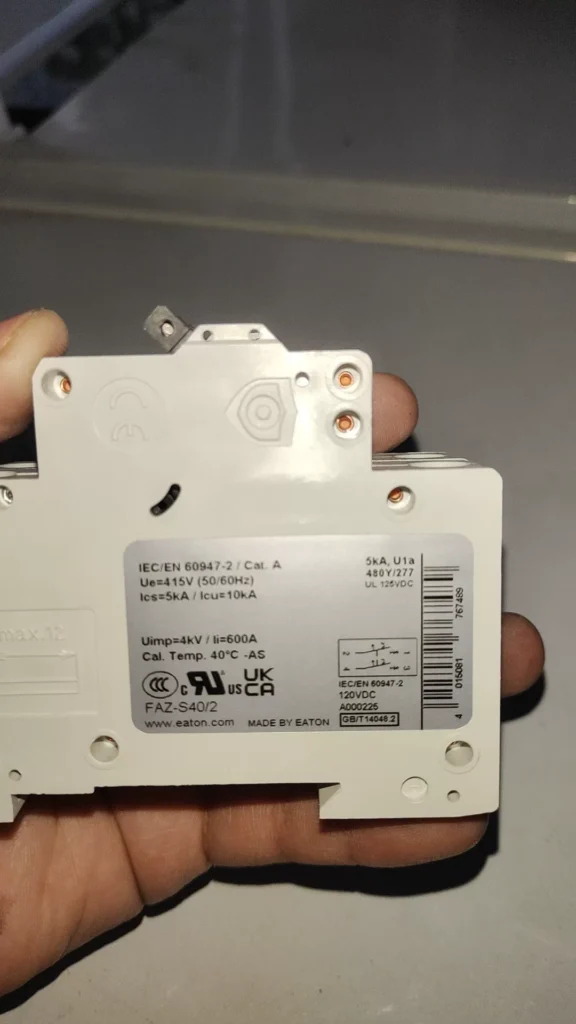 Eaton FAZ-S40/2-AS Circuit Breaker thumbnail