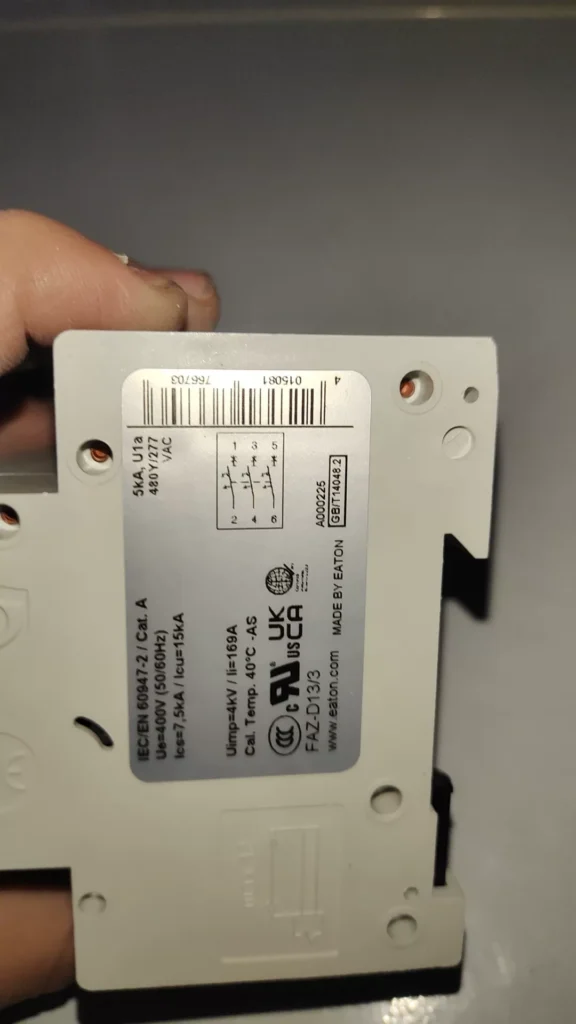 Eaton FAZ-D13/3-AS Circuit Breaker thumbnail
