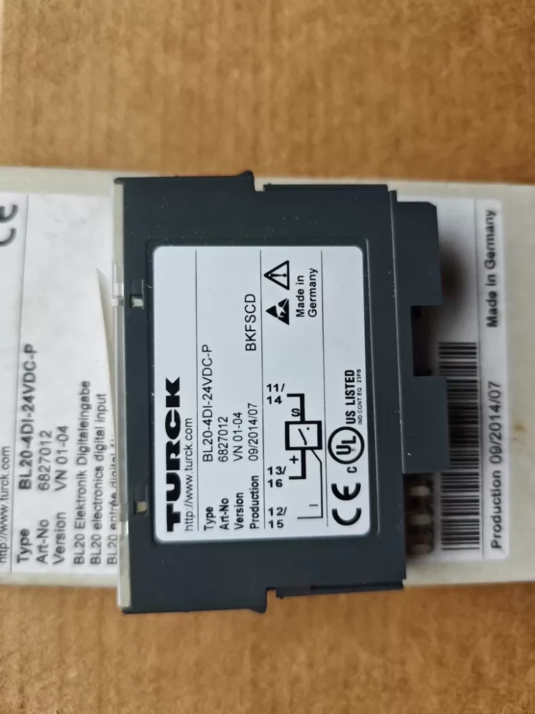 TURCK Module BL20-4DI-24VDC-P thumbnail