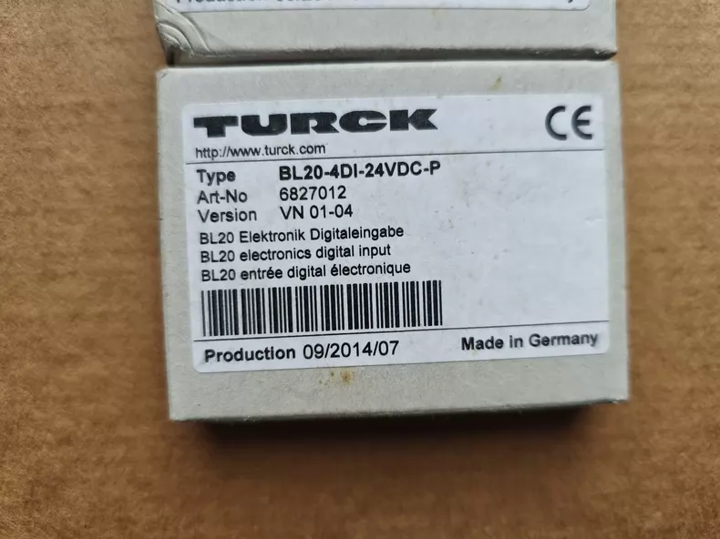 TURCK Module BL20-4DI-24VDC-P thumbnail