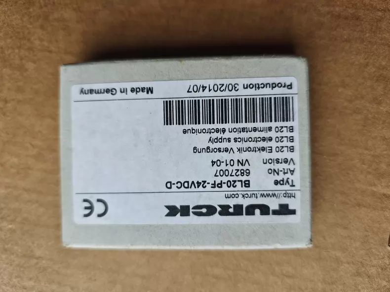 TURCK Power Supply Module BL20-PF-24VDC-D thumbnail