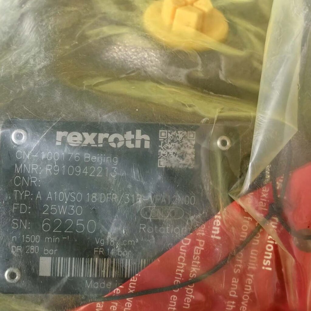 Bosch Rexroth R910942213 A10VSO18DFR/31R-VPA12K01 Pump