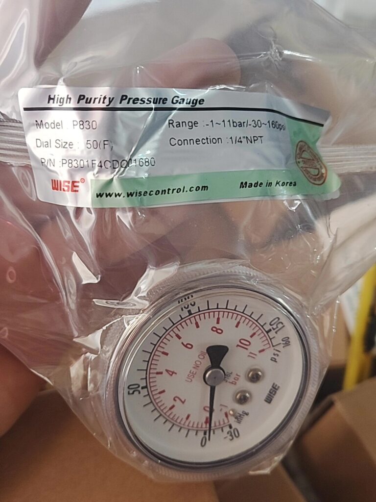 WISE P830 Pressure Gauge