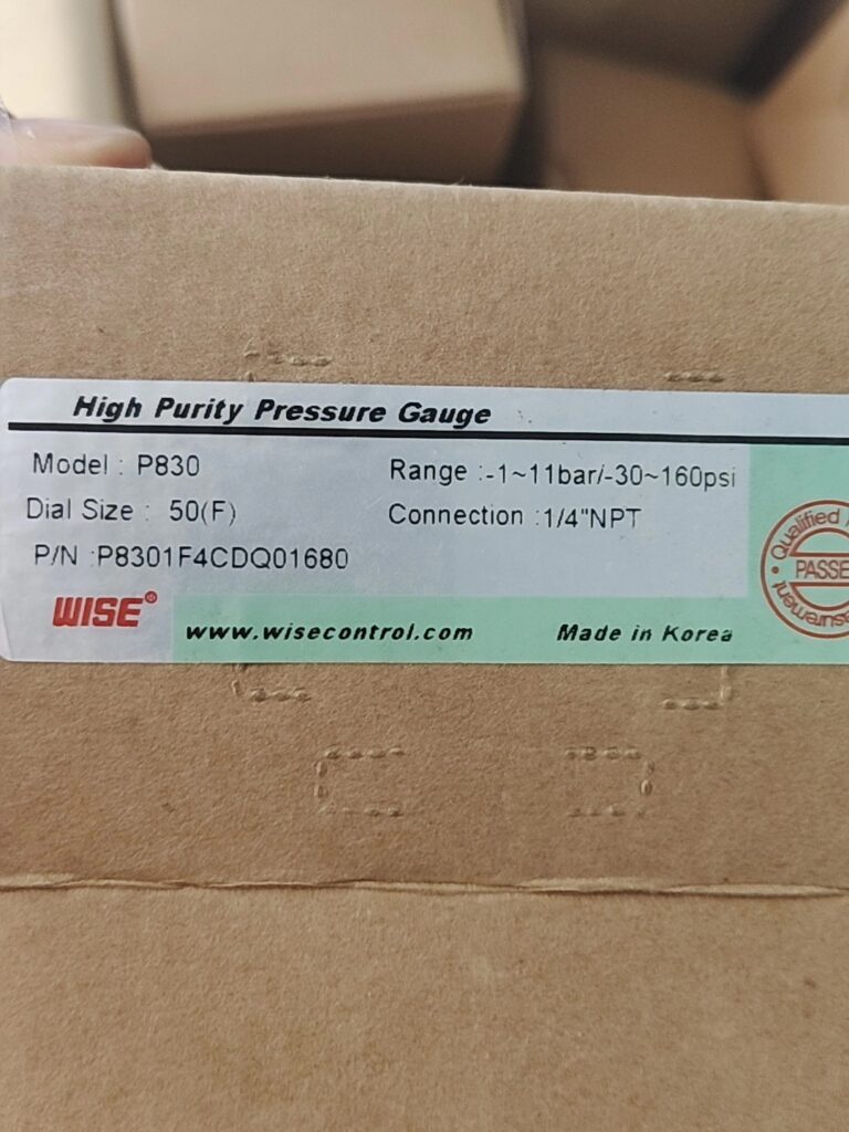 WISE P830 Pressure Gauge thumbnail