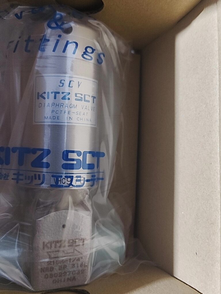 KITZ SCT NRD4CSI-VC-EP-316L Diaphragm Valve thumbnail