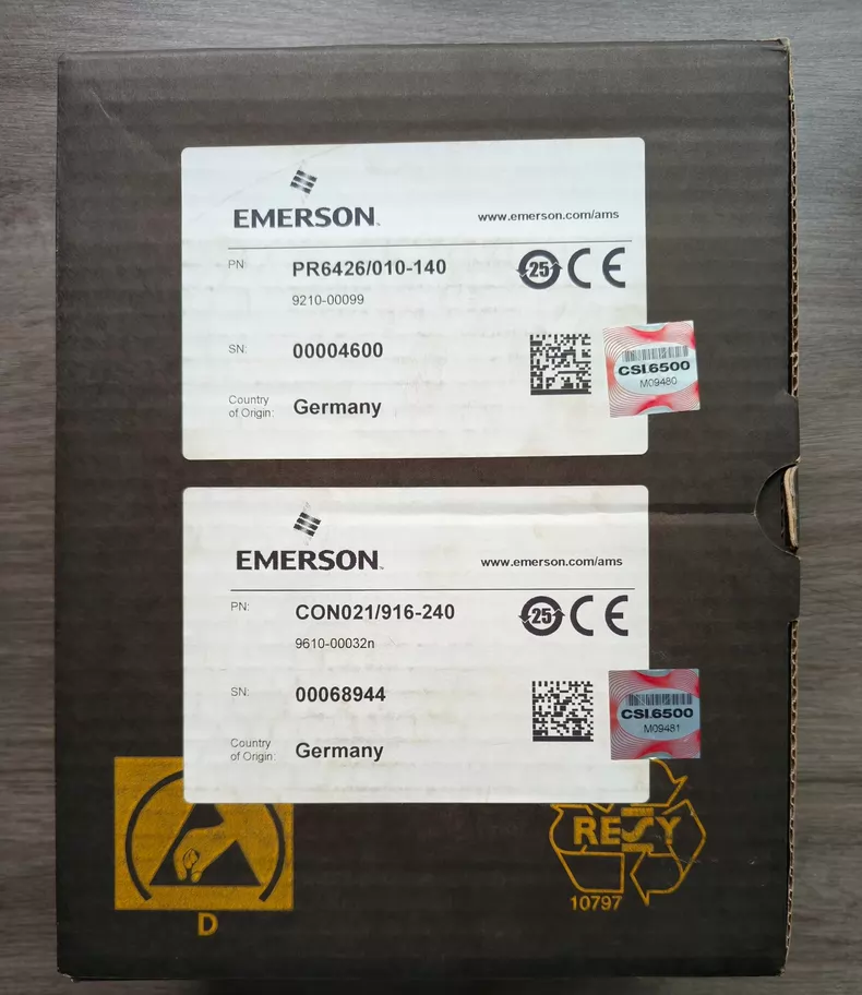 Emerson CON021/916-240 Vibration Sensor thumbnail