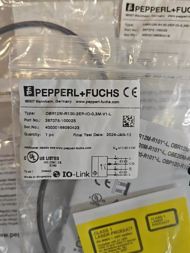 Pepperl+Fuchs Sensor OBR12M-R100-2EP-IO-0.3M-V1-L