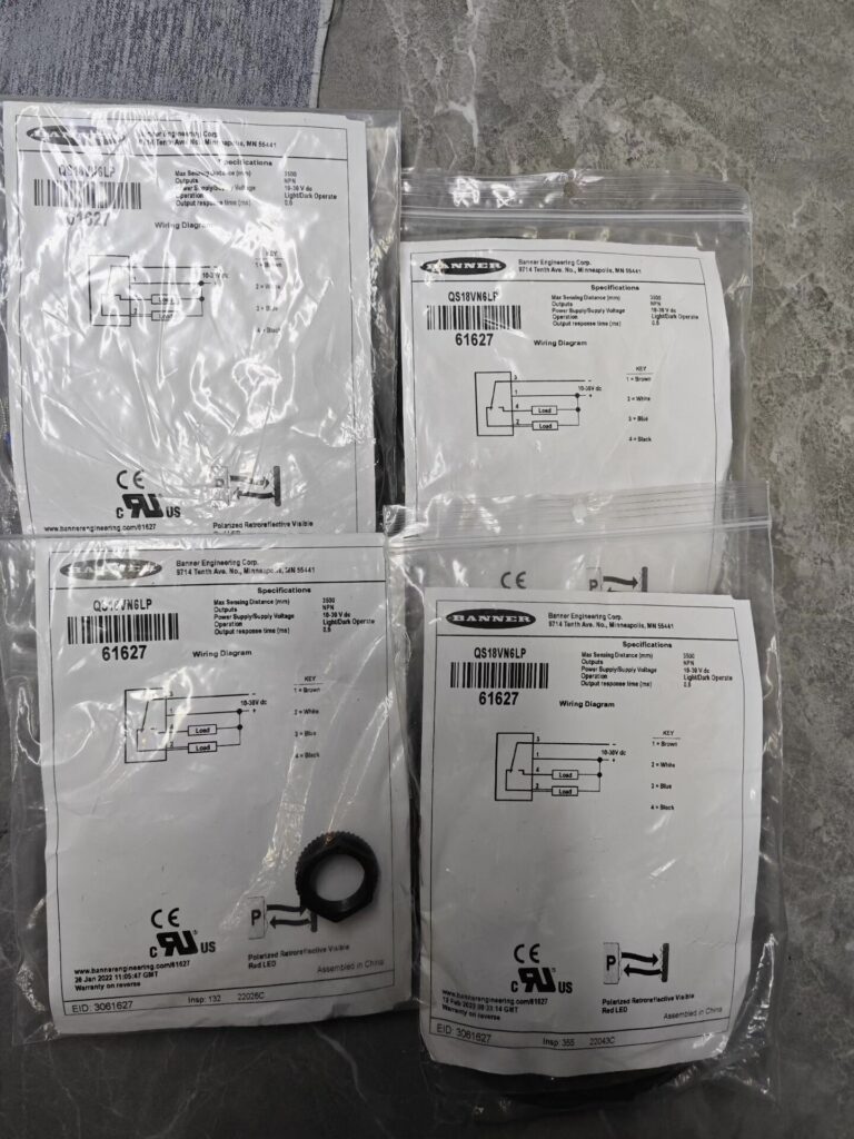 BANNER QS18VN6LP / 61627 Photoelectric Sensor