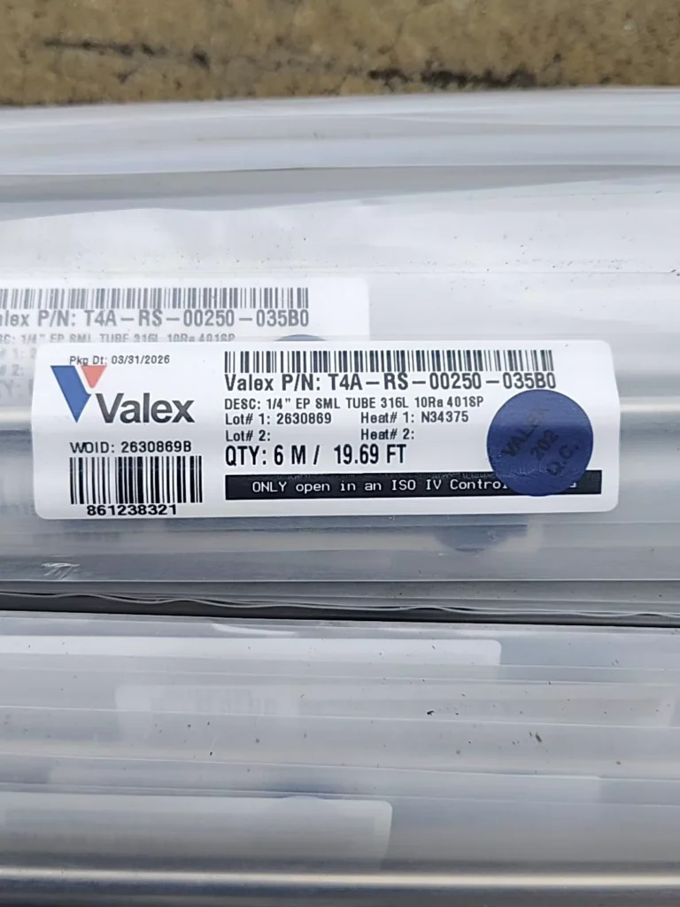 Valex T4A-RS-00250-035B0 Tube