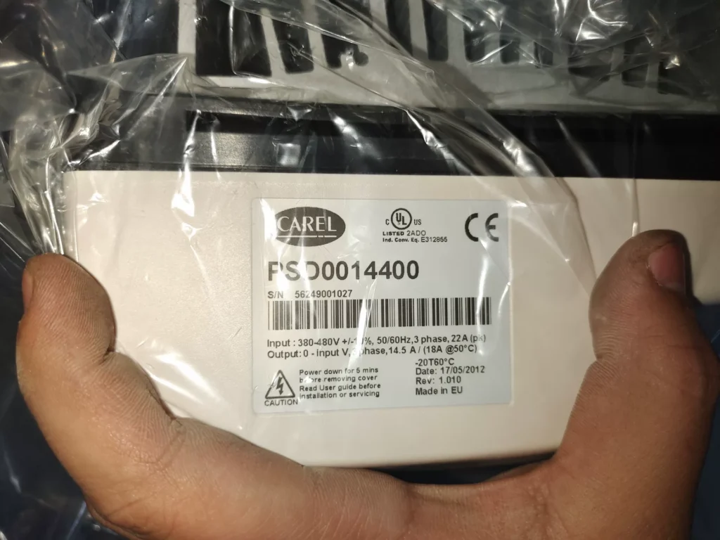CAREL PSD0014400 Variable Frequency Drive thumbnail