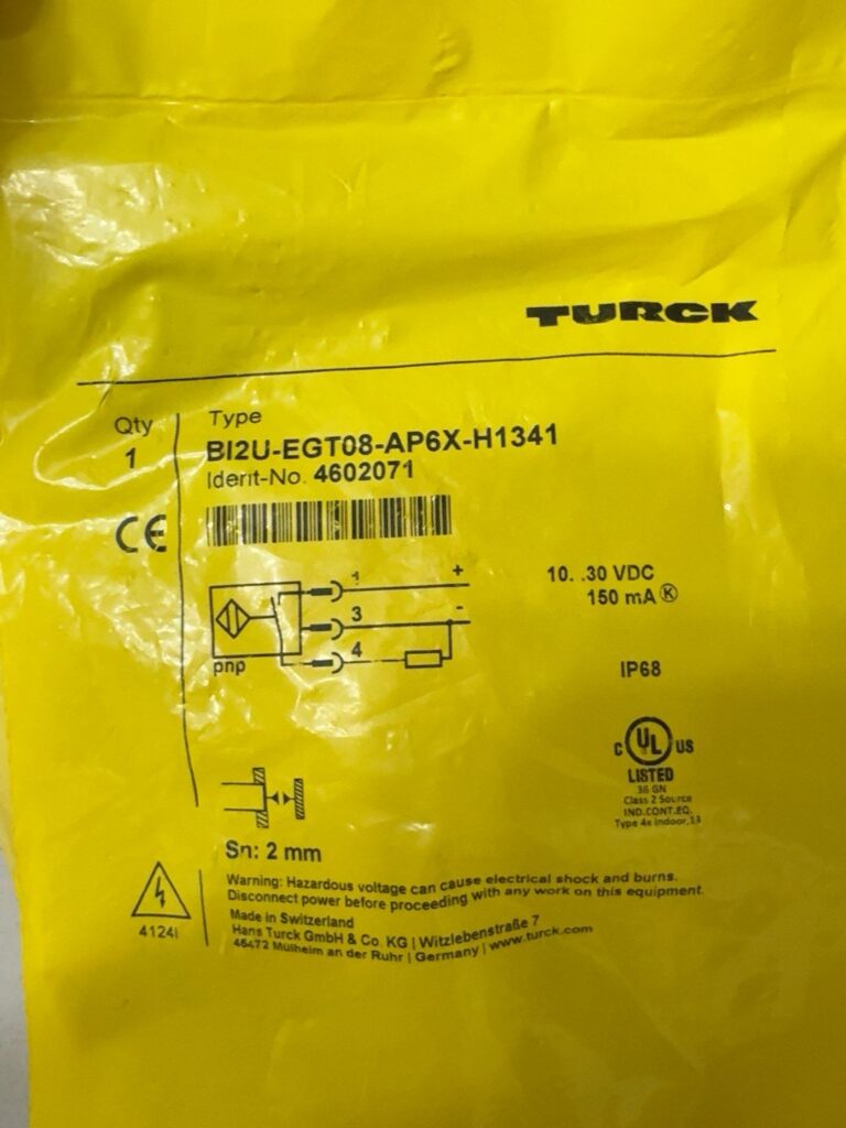 Turck BI2U-EGT08-AP6X-H1341 Proximity Sensor