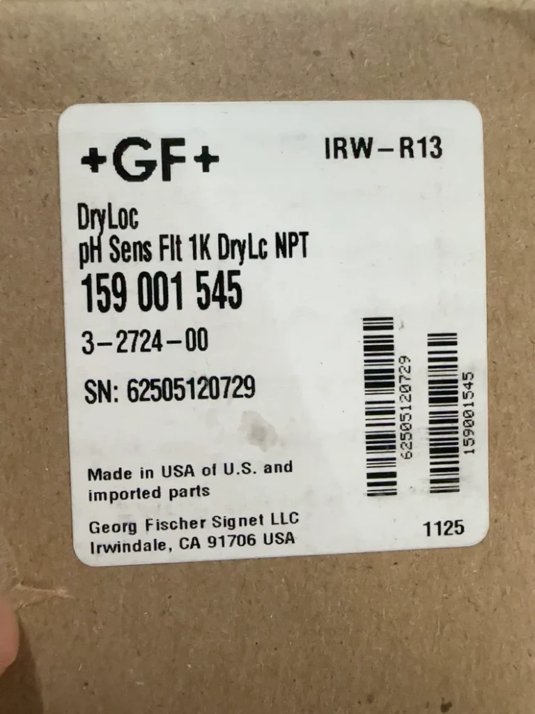 GF Piping Systems 159 pH Sensor