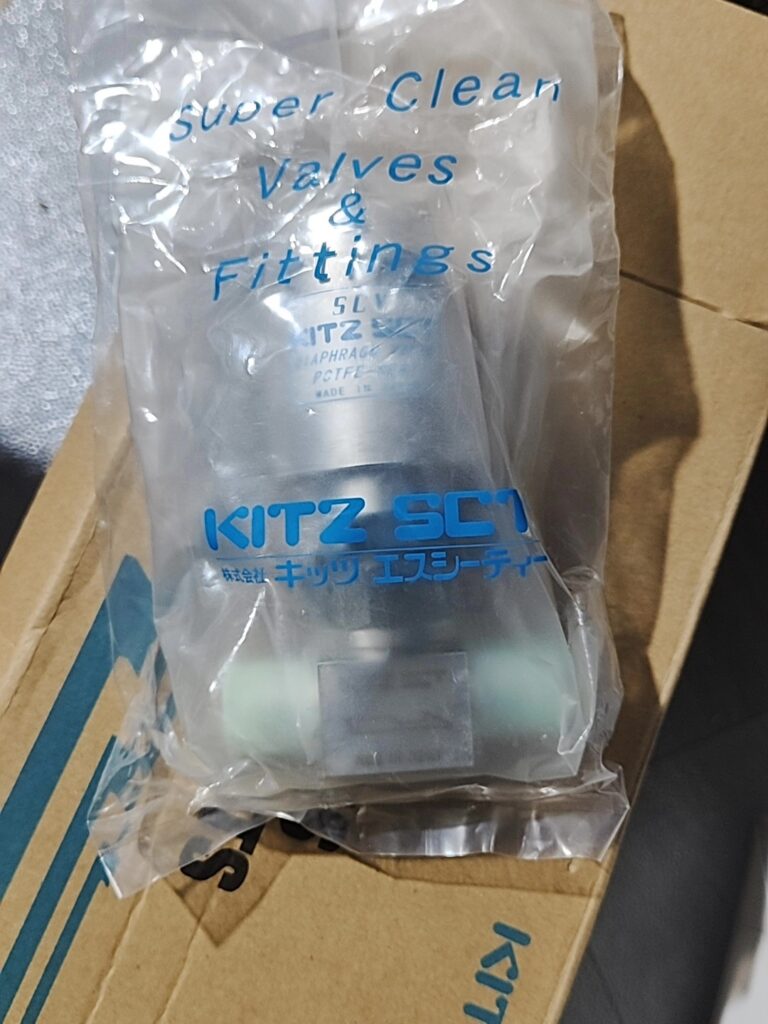 KITZ SCT RD4CSH-VC-EP-316L Diaphragm Valve